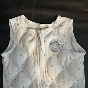 White Dreamland weighted sleep sack
